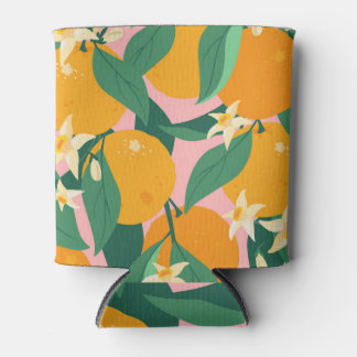 Porta-lata Estilo De Vintagem Desenhado À Mão Do Citro