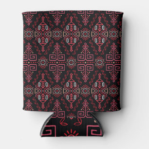 Porta-lata Estilo Étnico Vintage: Boho sem costura