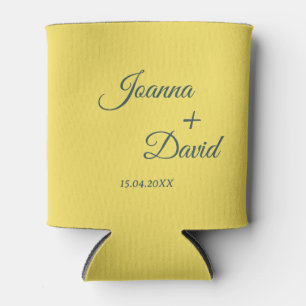 Porta-lata Estilo minimalista   Calliografia Font Wedding