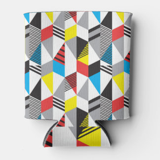 Porta-lata Estilo Retro Bauhaus: Abstrato sem costura