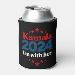Porta-lata Estou Com Ela Kamala Vote Para 2024 Presidente Kam