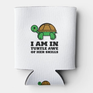 Porta-lata Estou Em Turtle Atenção Às Competências Dela