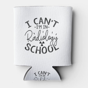 Porta-lata Estou na Faculdade de Radiologia