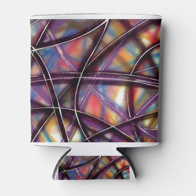 Porta-lata Estrada espacial Funky (Frente)