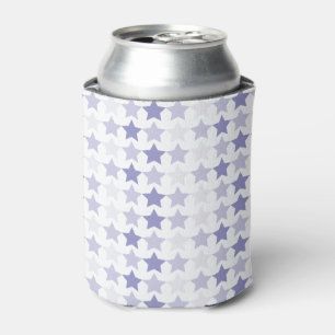 Porta-lata Estrelas de Ombre Azul Patriótica