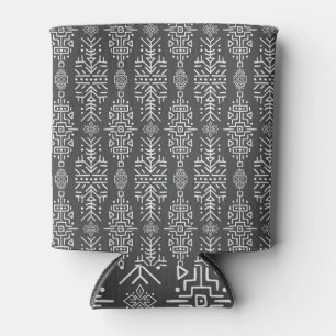 Porta-lata Étnica Boho Chic: Design Tribal Sem Costura