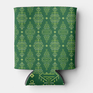 Porta-lata Étnica Boho: Tribal Criativo Sem Olho.