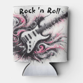 Porta-lata Eu Adoro Rock N Roll Pintura Elétrica De Violão