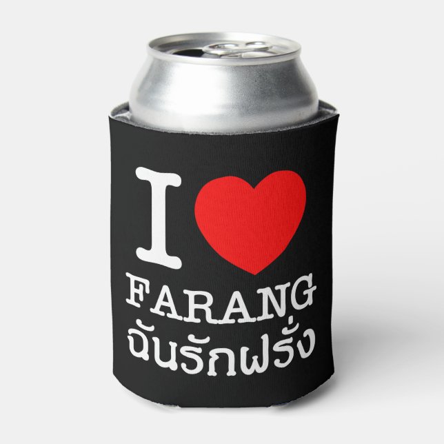 Porta-lata Eu Amo Farang (Can Front)