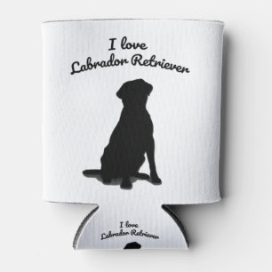 Porta-lata Eu Amo Labrador Retriever