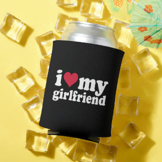 Porta-lata Eu Amo Minha Camisa Namorada, Eu Corto Minha Namor