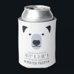 Porta-lata Eu Bravei O Frio Para Festa! | Favor Funny Winter<br><div class="desc">Você pode festejar, não importa o tempo, mesmo no morto do inverno. Esse favor do partido pode dar mais fôlego a você e ao desejo do seu convidado de festejar e se divertir por mais frio que esteja lá fora. Essa diversão e o mínimo podem conter uma ilustração de urso...</div>