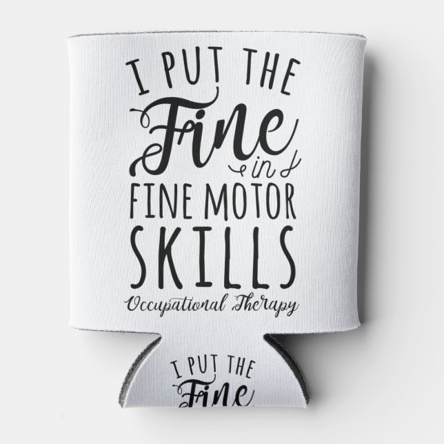 Porta-lata Eu Coloquei A Coisa Em Belas Habilidades De Motor (Frente)