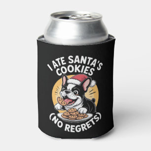 Porta-lata Eu Comi os Biscoitos do Papai Noel Sem Arrependime