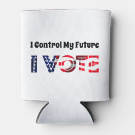 Porta-lata Eu Controle O Meu Futuro - Eu Voto