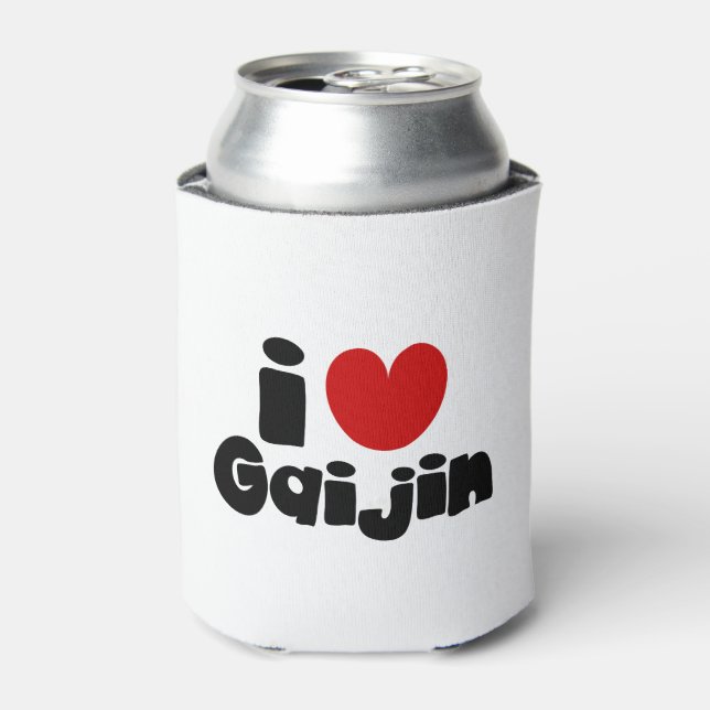 Porta-lata Eu coração Gaijin (Can Front)
