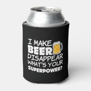 Porta-lata Eu faço a cerveja desaparecer engraçado