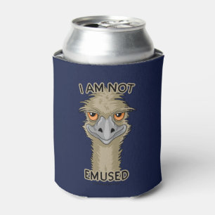Porta-lata Eu não sou chalaça engraçada do Emu de Emused
