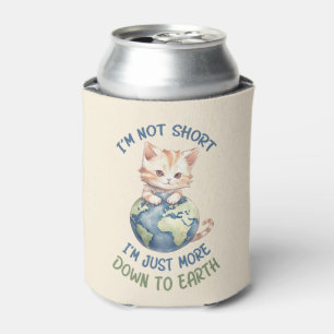 Porta-lata Eu não sou pequeno, só embaixo da terra - Gato bon
