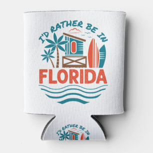 Porta-lata Eu Preferencialmente estar na Flórida