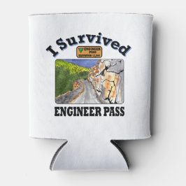 Porta-lata Eu Sobrevivi ao Passado do Engenheiro