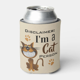 Porta-lata "Eu sou a negação w/Personalization de uma pesso