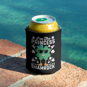 Porta-lata Eu Sou A Princesa Shamrock Dia De São Patrício Irl