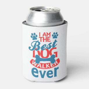 Porta-lata Eu sou o melhor porteiro de cães do verão