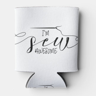 Porta-lata Eu sou o Sew Aweso