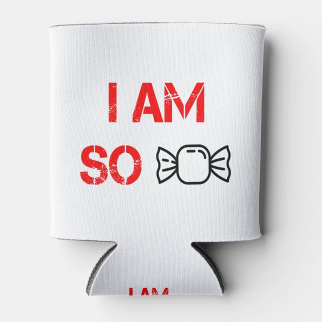 Porta-lata Eu sou tão doce (Frente)