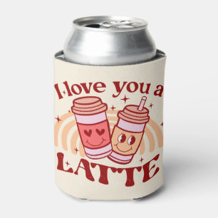 Porta-lata Eu Te Amo Um Latte   Torneira de café
