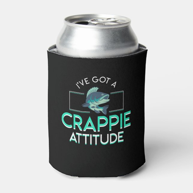 Porta-lata Eu Tenho Capacita De Atitude Crappie Pesca (Can Front)