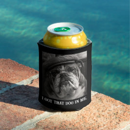 Porta-lata Eu Tenho Esse Cachorro Em Mim Presente de Foto de 