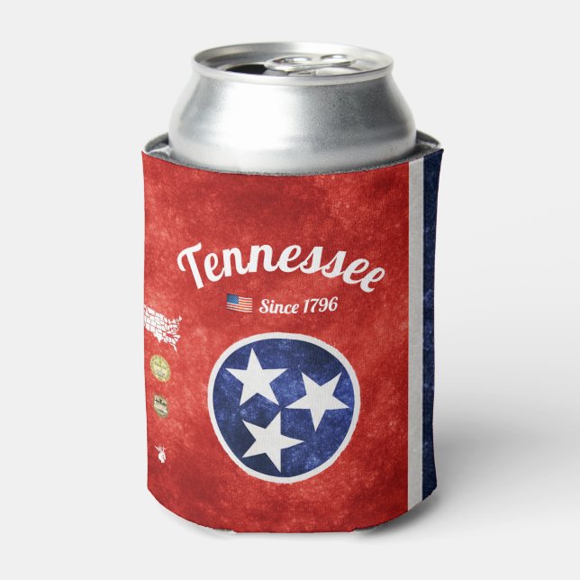 Porta-lata “EUA: Tennessee… (Can Front)