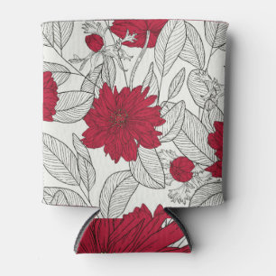Porta-lata Eucalyptus Anemone Floral Art