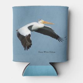 Porta-lata Excelente branco Pelicano refrigerante