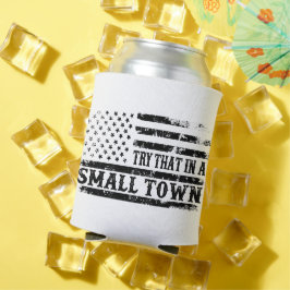 Porta-lata Experimente isso numa pequena cidade, Foam Can Coo