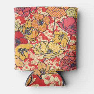 Porta-lata Explosão Floral: Tendência Da Vintagem Sem Pernas.