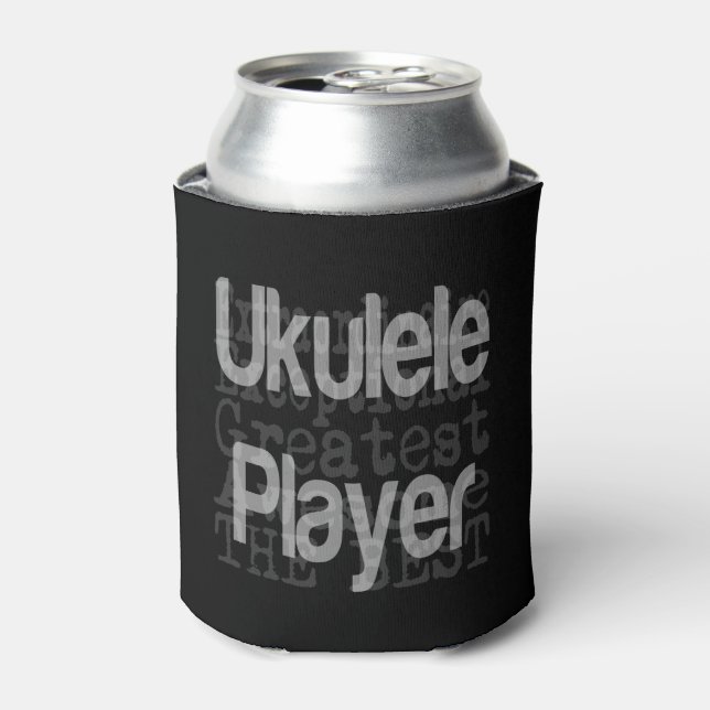 Porta-lata Extraordinário do Reprodutor Ukulele (Can Front)
