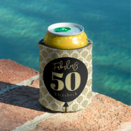 Porta-lata Fabuloso 50 anos Dourados