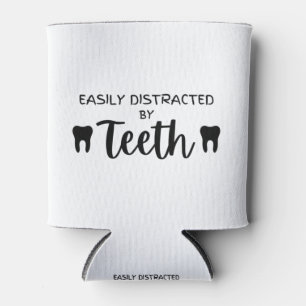 Porta-lata Facilmente Distraído pelos dentes