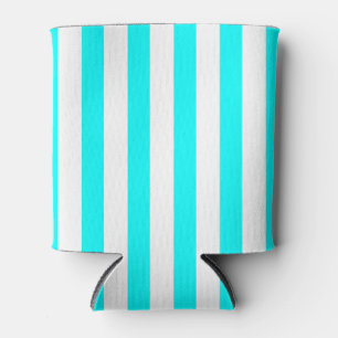 Porta-lata Faixa de Cian Retro Elétrica Limpa à Beira-Mar
