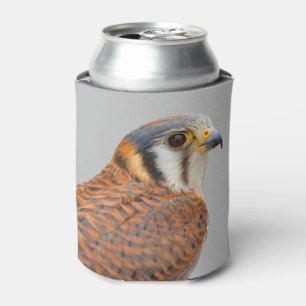 Porta-lata Falcão Americano Kestrel Sparrowhawk