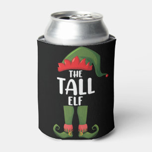 Porta-lata Família de Natal combinando Elf Alto