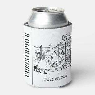 Porta-lata Família no Zoo. Pai Engolido pelo Alligador