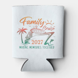 Porta-lata Family Cruise 2027 - Memórias do Fazer juntas