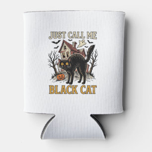 Porta-lata Fantasias de Gato Preto Casa Assombrada Roupa Dive