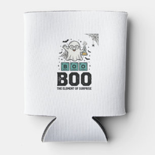 Porta-lata Fantasma de Halloween Ciência Divertida Vintage_1