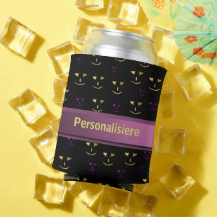 Porta-lata fantasma, halloween, spooky, máscara, engraçado, h