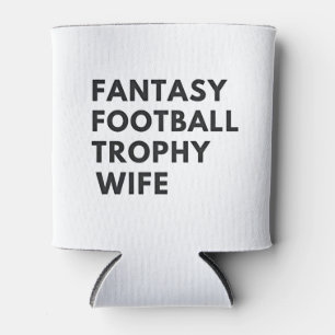 Porta-lata Fantasy Futebol Trophy Wife Casais Engraçados